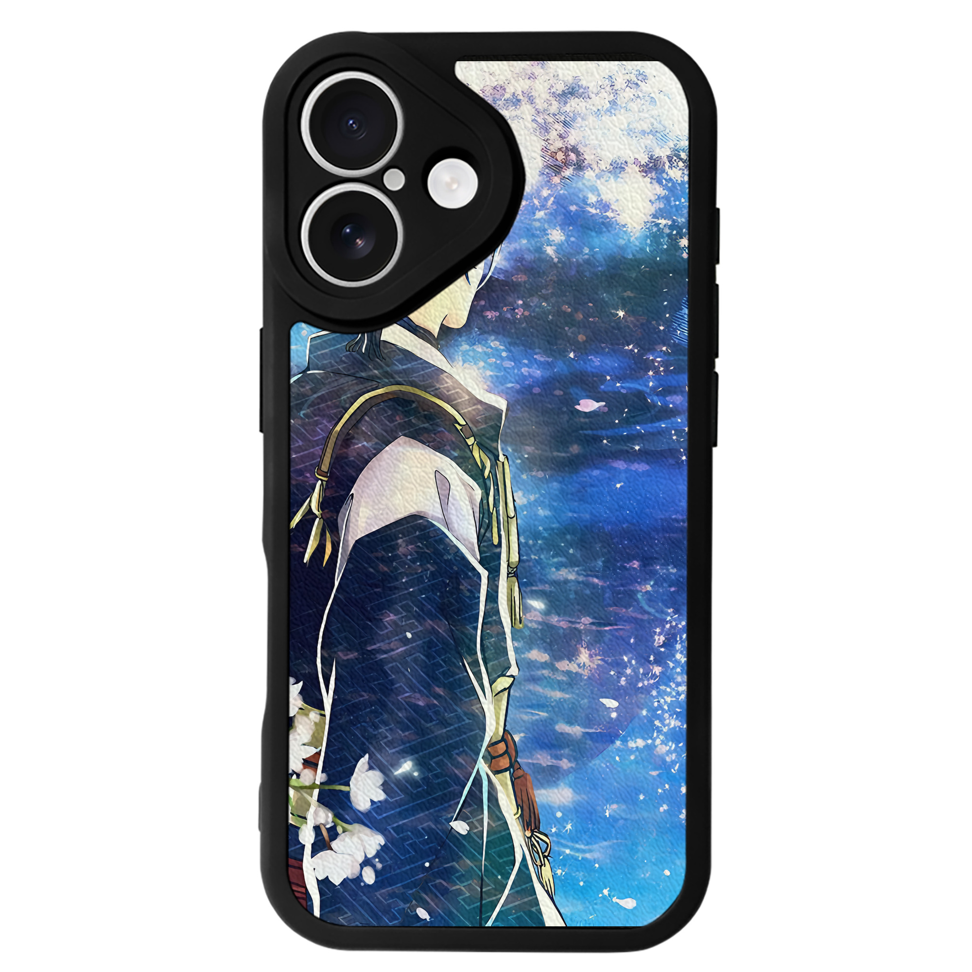 （画像用） 刀剣乱舞 Touken Ranbu 【iPhone 16シリーズ対応】シリコンスマホケース（レザー調） 材質：シリコン